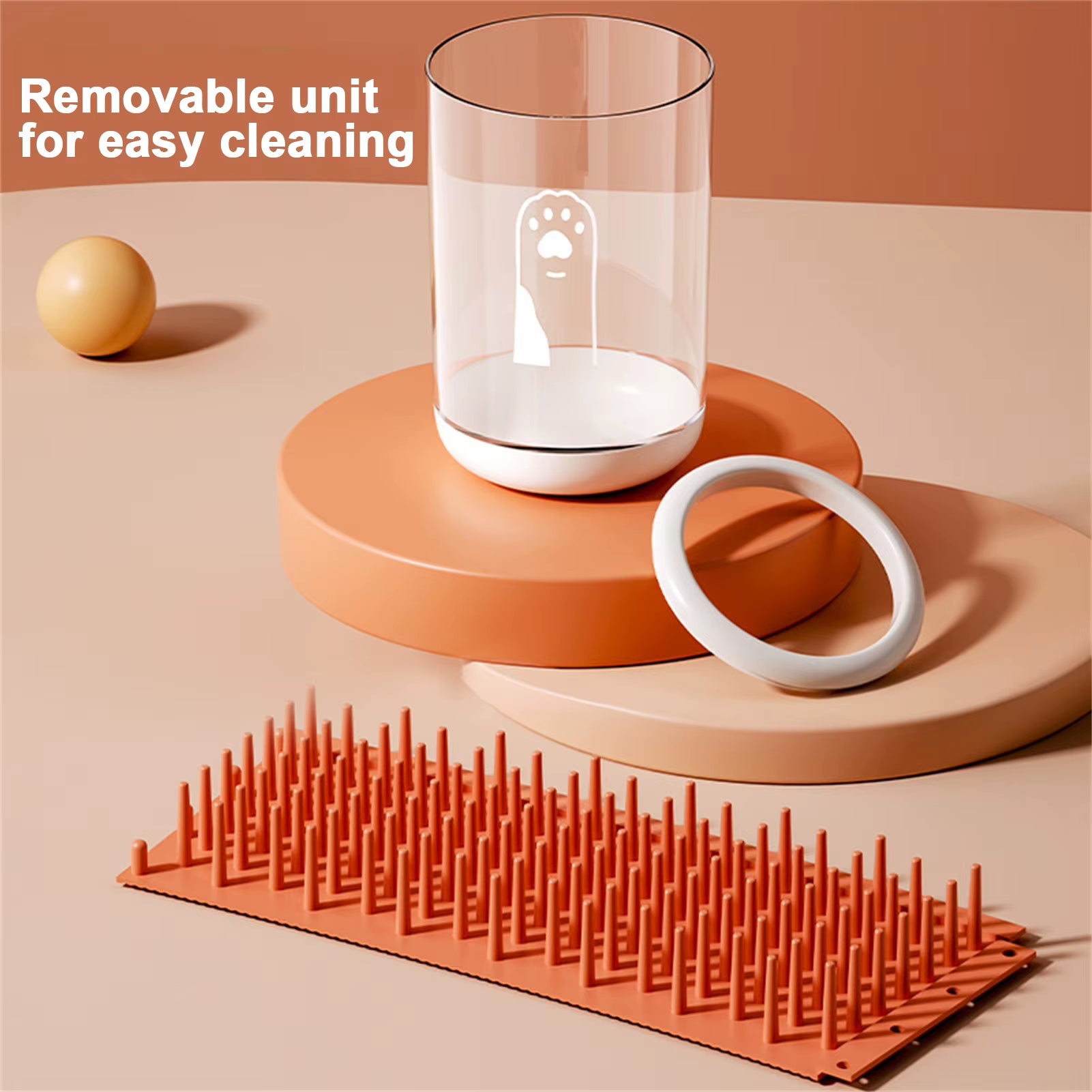 Pet Foot-Washing Cup Cat Dog Paw Cleaner Pet Cat Dog Paws Easy Cleaning No Scrubbing Cup for Small Medium Large Breed Dogs Cats