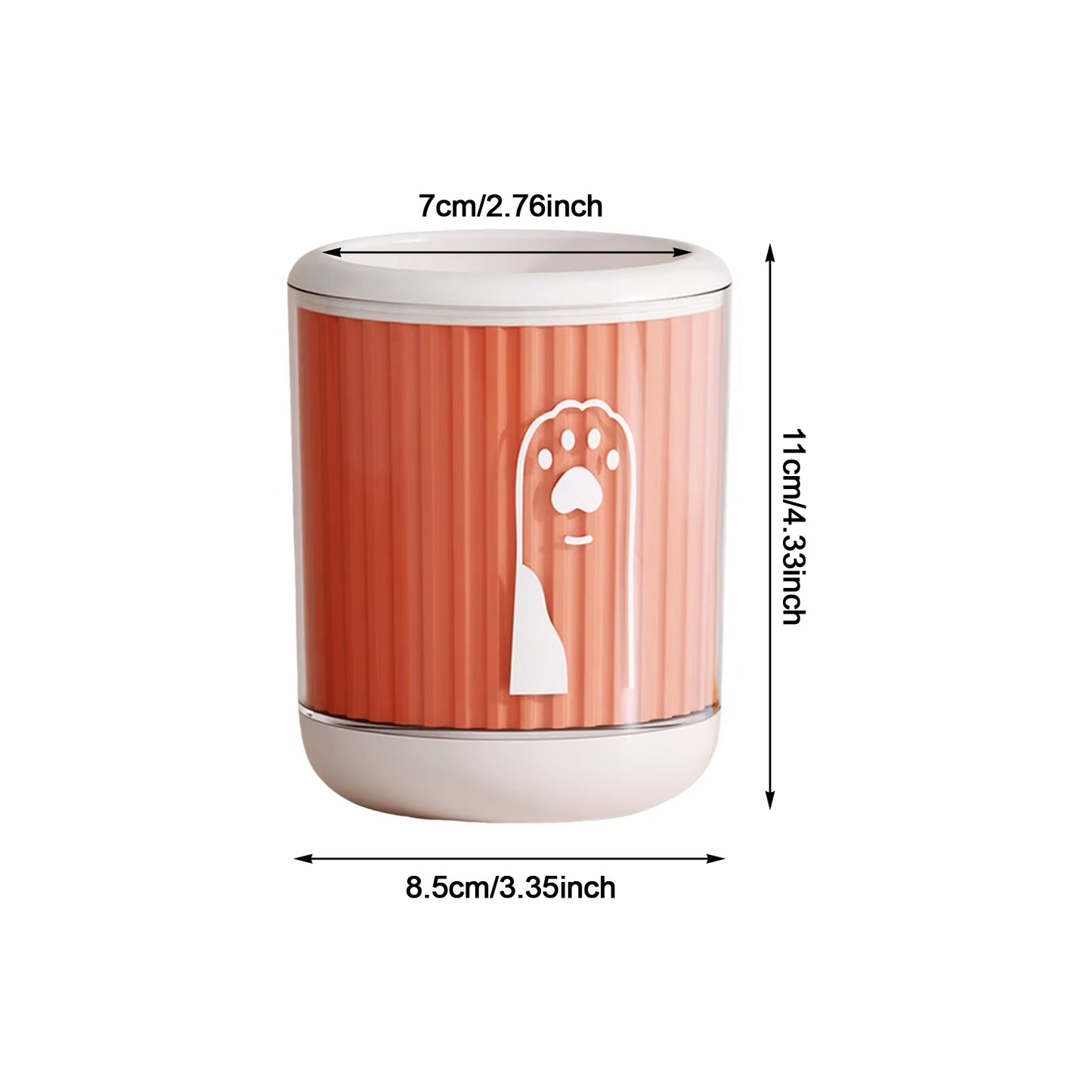 Pet Foot-Washing Cup Cat Dog Paw Cleaner Pet Cat Dog Paws Easy Cleaning No Scrubbing Cup for Small Medium Large Breed Dogs Cats