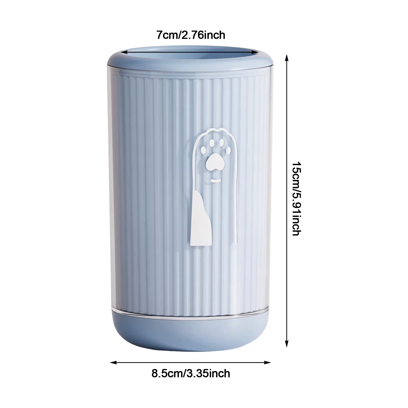 Pet Foot-Washing Cup Cat Dog Paw Cleaner Pet Cat Dog Paws Easy Cleaning No Scrubbing Cup for Small Medium Large Breed Dogs Cats