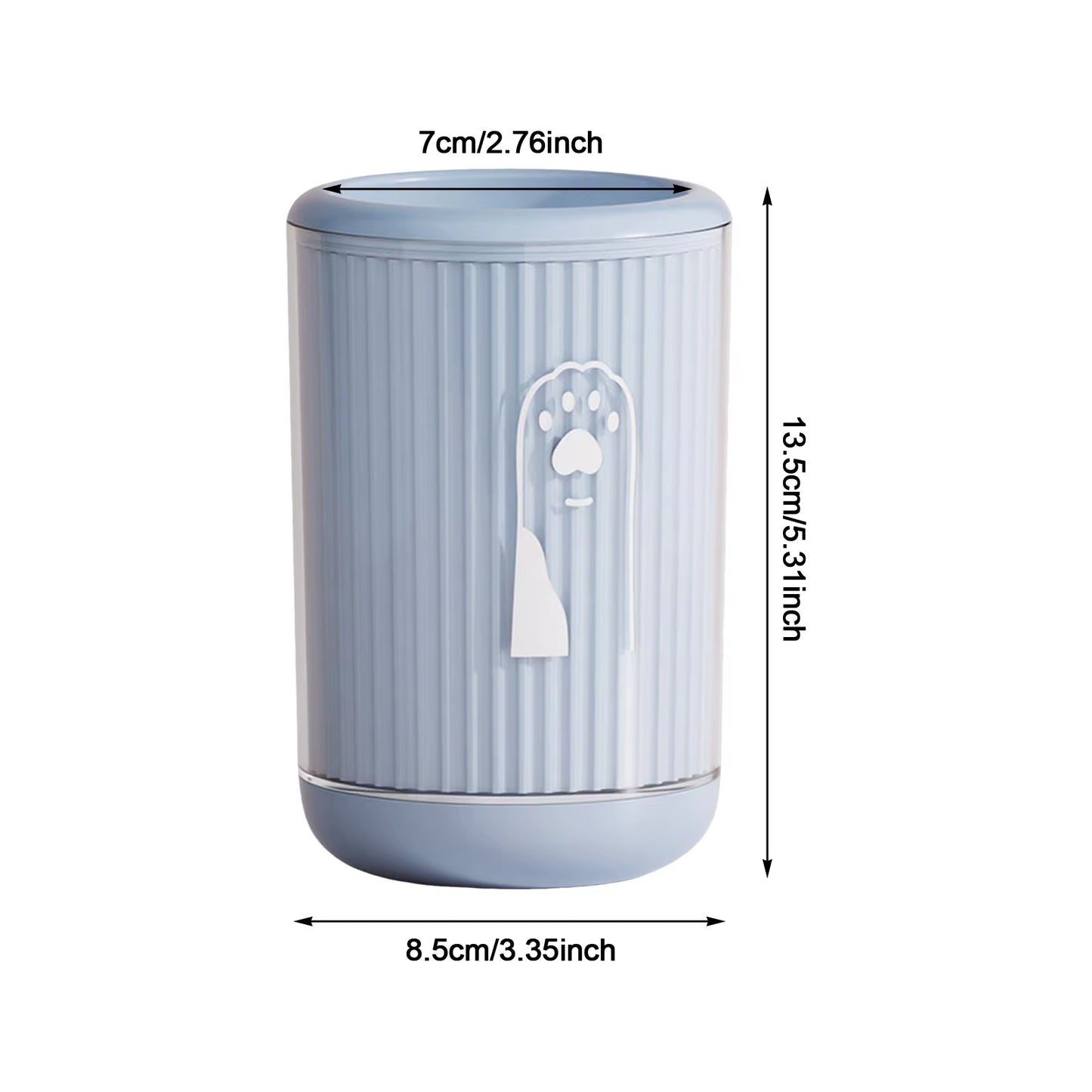 Pet Foot-Washing Cup Cat Dog Paw Cleaner Pet Cat Dog Paws Easy Cleaning No Scrubbing Cup for Small Medium Large Breed Dogs Cats