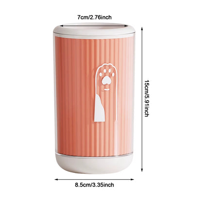 Pet Foot-Washing Cup Cat Dog Paw Cleaner Pet Cat Dog Paws Easy Cleaning No Scrubbing Cup for Small Medium Large Breed Dogs Cats